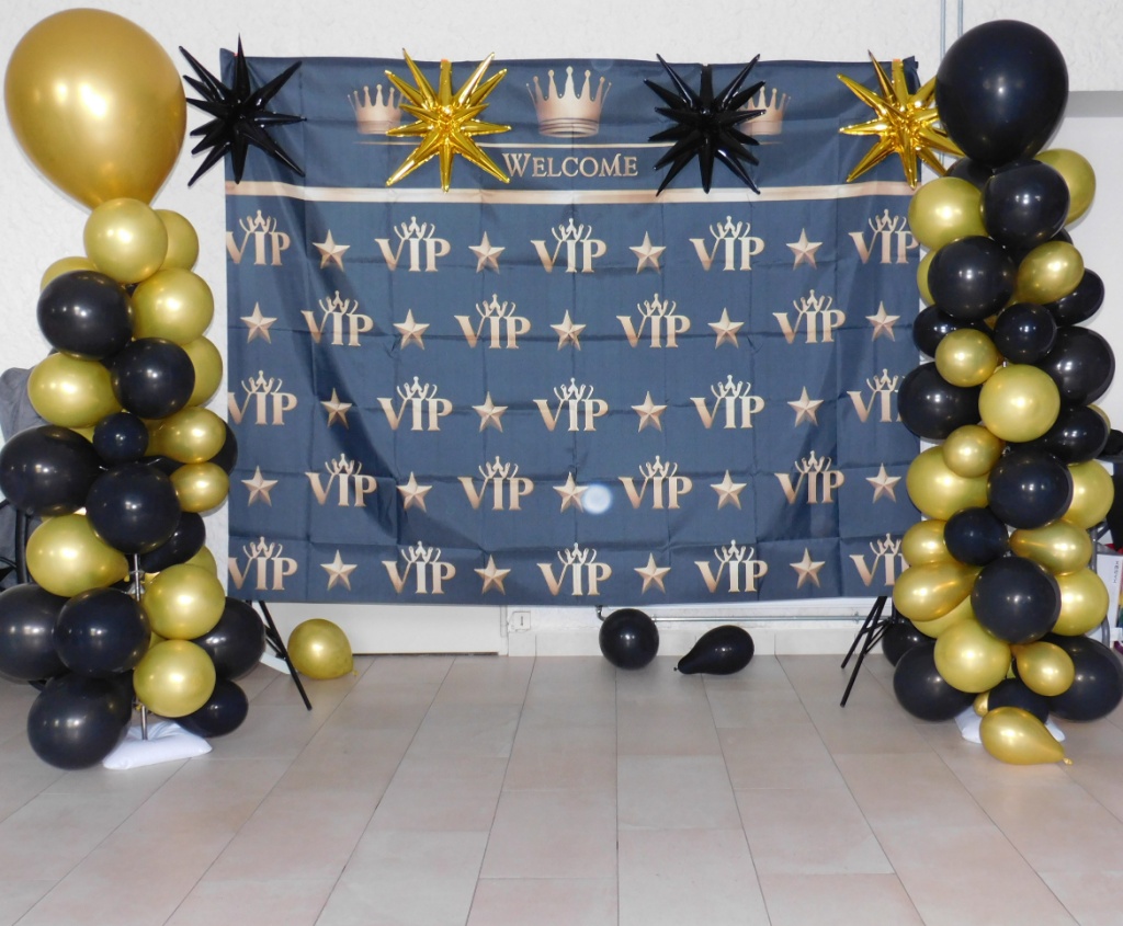 Espace Fond Photo VIP pour anniversaire